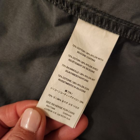 J CREW WAXED GREEN MILITARY UTILITY JACKET w removable QUILT VEST LINER Size XS - Picture 4 of 7